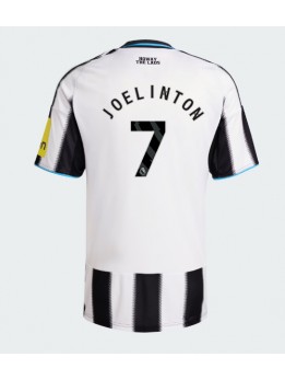 Moški Nogometna dresi replika Newcastle United Joelinton #7 Domači 2025-26 Kratek rokav Moški Nogometna dresi replika Newcastle United Joelinton #7 Domači 2025-26 Kratek rokav